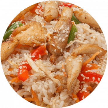Chicken Stir-Fry/Rice